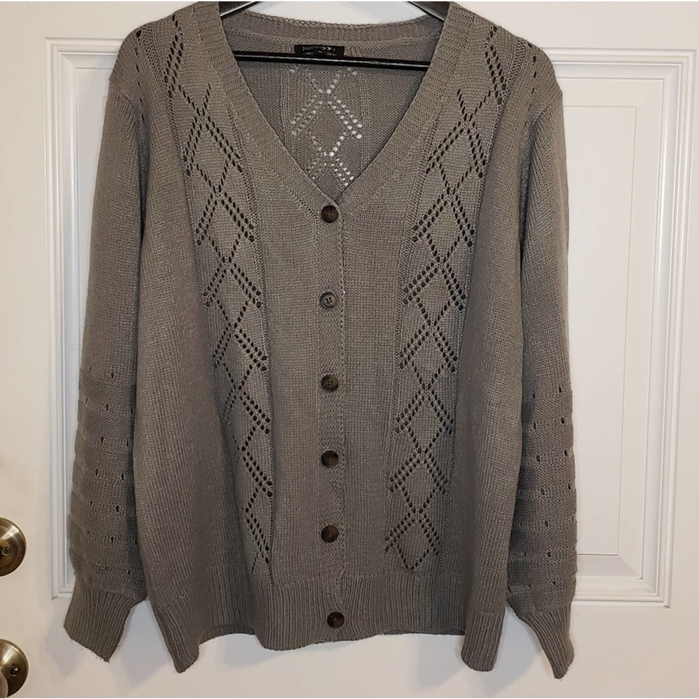 Papermoon V Neck Cardigan